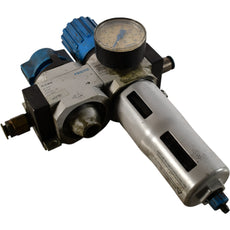Festo HE-D-MIDI Valve & LFR-D-MIDI-A Filter/Regulator Combo | 3/2-Way