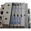 Festo Pneumatic MPAL-Vi Manifold + 8087171 End Plate + 3x 533343 Solenoid Valves