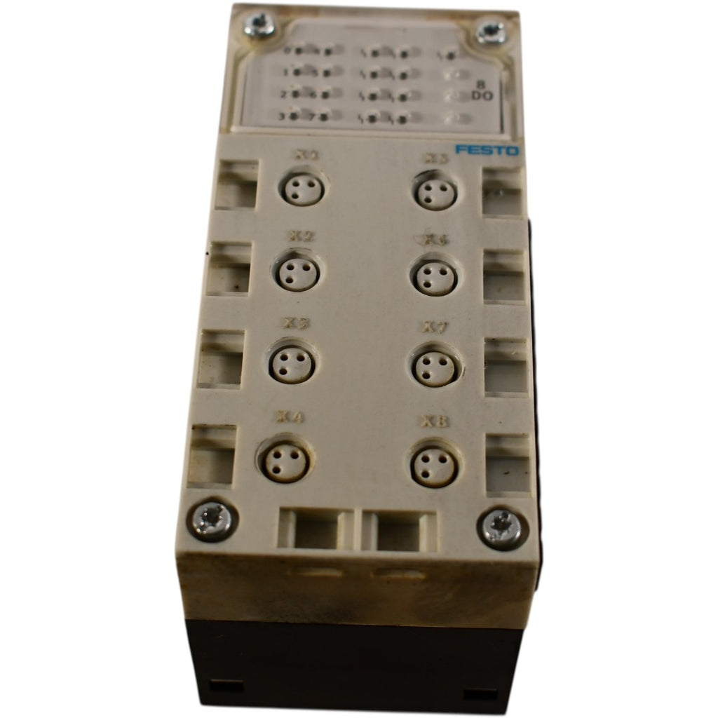 Festo 195706 Connection Block | CPX-AB-8-M8-3POL | 8x M8 Ports | CPX T ...