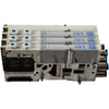 Festo 533352 Manifold Block w/ 3x 533343 Valves | 4-Slot | 5/2-Way