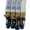 Festo 533352 Manifold Block w/ 3x 533343 Valves | 4-Slot | 5/2-Way