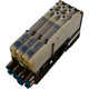 Festo 533352 Manifold Block w/ 3x 533343 Valves | 4-Slot | 5/2-Way