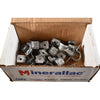 Pack of 17 NEW Minerallac 240M Mounting Straps | 2-Hole | Pre-Galvanized Steel