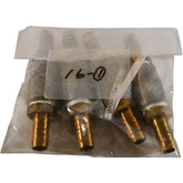 Lot of 4 NEW 6-B100-15A-SUS Barb Coupling Fittings 1/2''
