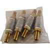 Lot of 4 NEW 6-B100-15A-SUS Barb Coupling Fittings 1/2''