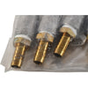Lot of 4 NEW 6-B100-15A-SUS Barb Coupling Fittings 1/2''