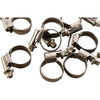 Lot of 12 NEW Norma 12-20 W4 304 Stainless Steel Hose Clamps 12-20mm Band