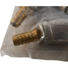Lot of 4 NEW 1/2'' 304 Barb Coupling Fittings 45 deg.