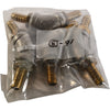 Lot of 4 NEW 1/2'' 304 Barb Coupling Fittings 45 deg.