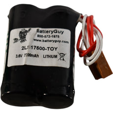 NEW BatteryGuy 2LS17500-TOY 3.6V 3600mAh Lithium PLC Battery w/ Connector