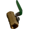 NEW Kitz 600 WOG 1/4'' Forged Brass Full Port Ball Valve