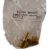 Pack of 2 NEW Dixon 5900812C 3/4'' Male GHT x 1/2'' Hose ID Brass Fitting
