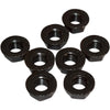 Pack of 8 NEW 1/2-13 Grade 8 Serrated Flange Lock Nuts JFS08SERRB0MC