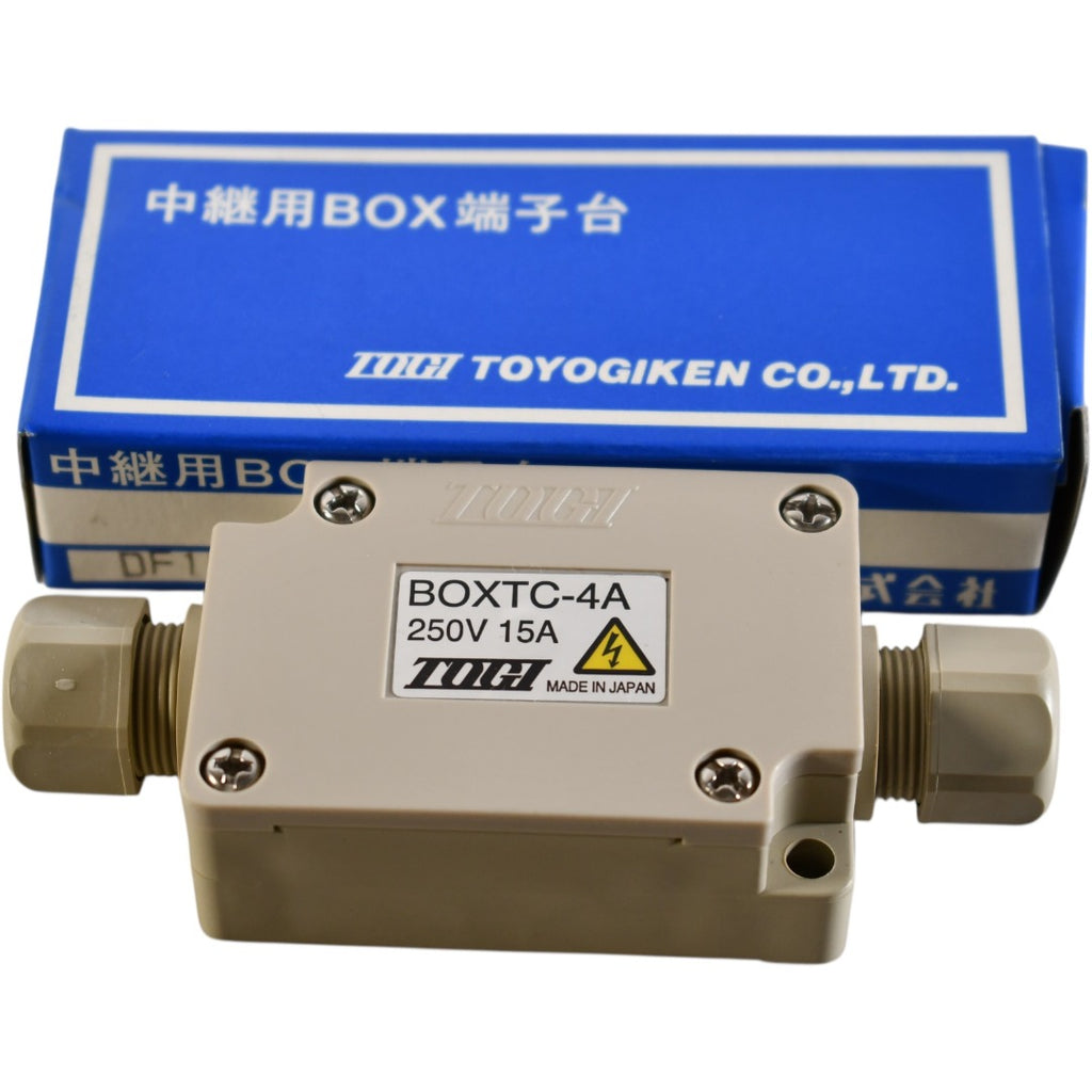 NEW Togi BOXTC-4A 4 Terminal Junction Box 250V 15A IP65 Relay Sensor S ...