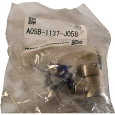NEW Fanuc A05B-1137-J058 Right Angle 12 Pin EE Connector Robot CNC
