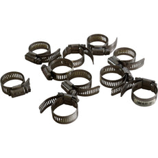 Lot of 10 NEW Ideal 68 Series Worm Drive Clamps 9/16'' SS 201/301
