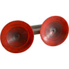 VAGU-LIFTER Double 4'' Suction Cup with Red Silicone Cups