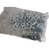 Pack of 25 NEW Bright Zinc Plated Set Screw Nuts