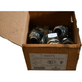 NEW (6) Emerson 4QS75 O-Z/Gedney 3/4'' Liquidtight Straight Connector