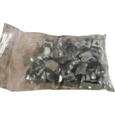 NEW (100) MiniTec 21.1330/2 M6 Square Nut with Position Fixing Galvanized