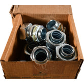 NEW (10) Emerson 4QS75 Appleton 3/4'' Liquidtight Straight Connector Steel