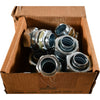 NEW (10) Emerson 4QS75 Appleton 3/4'' Liquidtight Straight Connector Steel