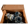 NEW (10) Emerson 4QS75 Appleton 3/4'' Liquidtight Straight Connector Steel