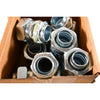 NEW (10) Emerson 4QS75 Appleton 3/4'' Liquidtight Straight Connector Steel