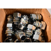 NEW (22) Emerson 4QS50 Appleton 1/2'' Straight Liquidtight Connector Steel
