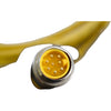 Push Button Station Assembly On/Off Switch W/ TURCK U2-00210 RSM 86-8M Mini Fast Cordset Cable 8-Pin 600V