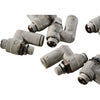 Lot of 8 SMC AS2301F Flow Control Valves One-Touch Fittings Pneumatic