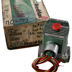 NEW ASCO 8214G20 Solenoid Valve 120/60AC 1/2'' NPT 2-Way NC Fuel Gas