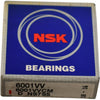 NEW NSK 6001VV Deep Groove Ball Bearing 12x28x8mm Double Rubber Seal