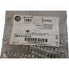 Pack of 10 NEW Allen Bradley 1492-CJT5-10 10-Pole Center Jumper 5mm Screw Type Gray