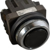 IDEC ABN Black Flush Pushbutton Switch 30mm Momentary AC DC Industrial