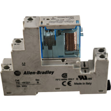 Allen Bradley 700-HN221 Series B Relay Socket w/ 700-HK36Z24 Relay 24VDC 6A