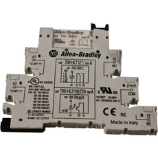 Allen Bradley 700-HLT1Z Ser A Terminal Block Relay with 700-TBR24 Relay 24VDC