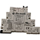Allen Bradley 700-HLT1Z Ser A Terminal Block Relay with 700-TBR24 Relay 24VDC