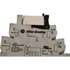 Allen Bradley 700-HLT12 Terminal Block Relay with 700-TBR2110 Relay