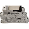 Allen Bradley 700-HLT12 Terminal Block Relay with 700-TBR224 Relay 24VDC 10A