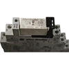 Allen Bradley 700-HLT12 Terminal Block with 700-TBR224 Relay 24VDC DPDT 10A