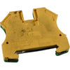 Lot of 14 Allen Bradley 1492-JG6 Grounding Terminal Blocks 10mm Green Yellow