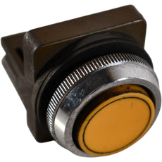 IZUMI 41-10650 Yellow Pushbutton Switch 125V 5A 300V 3A Screw Terminal