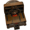 IZUMI 41-10650 Yellow Pushbutton Switch 125V 5A 300V 3A Screw Terminal