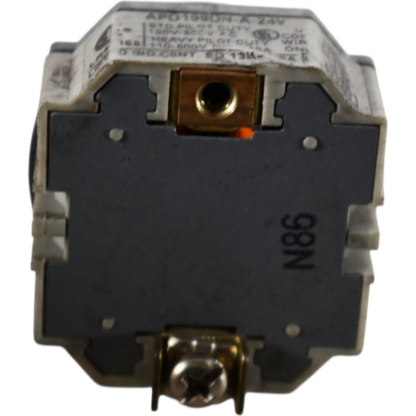 IDEC APD199DN-A-24V Amber Pilot Light 30mm Dome 24V AC/DC Industrial ...
