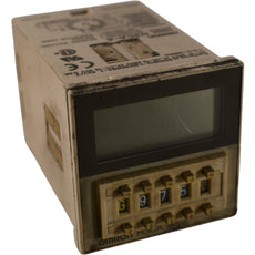Omron H3CA-A Digital Timer Relay 24-240V AC/DC SPDT 0.1s-9990h 11-Pin