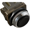 IDEC Izumi 41-10650 Black Push Button Switch 10A 600V Momentary