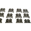 Lot of 19 Allen-Bradley 1492-EAJ35 Terminal Block End Anchors Normal Duty Gray