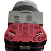 Idec HW-G01 Contact Block with HW-G10 Red Pushbutton Switch 1NC 1NO