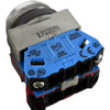 Idec HW-G01 Contact Block with HW-G10 Red Pushbutton Switch 1NC 1NO